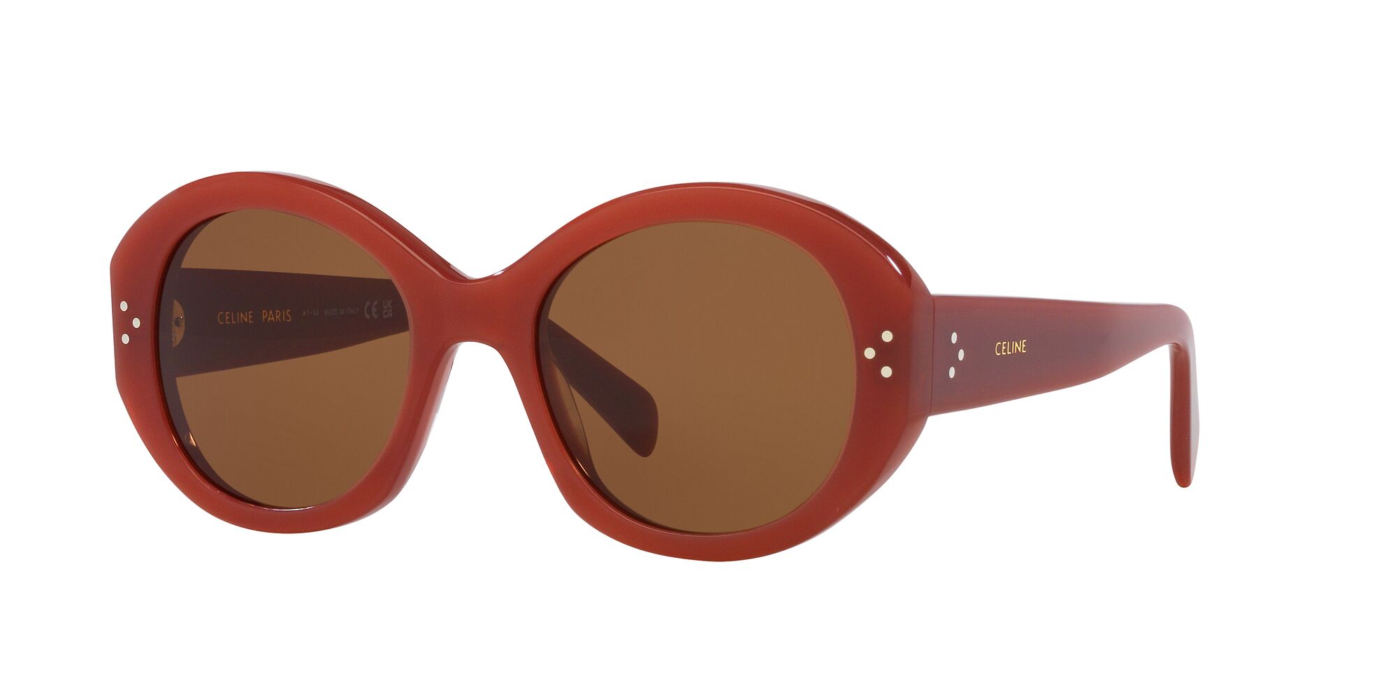 CELINE HOMME Round-Frame Gold-Tone Sunglasses for Men | MR PORTER