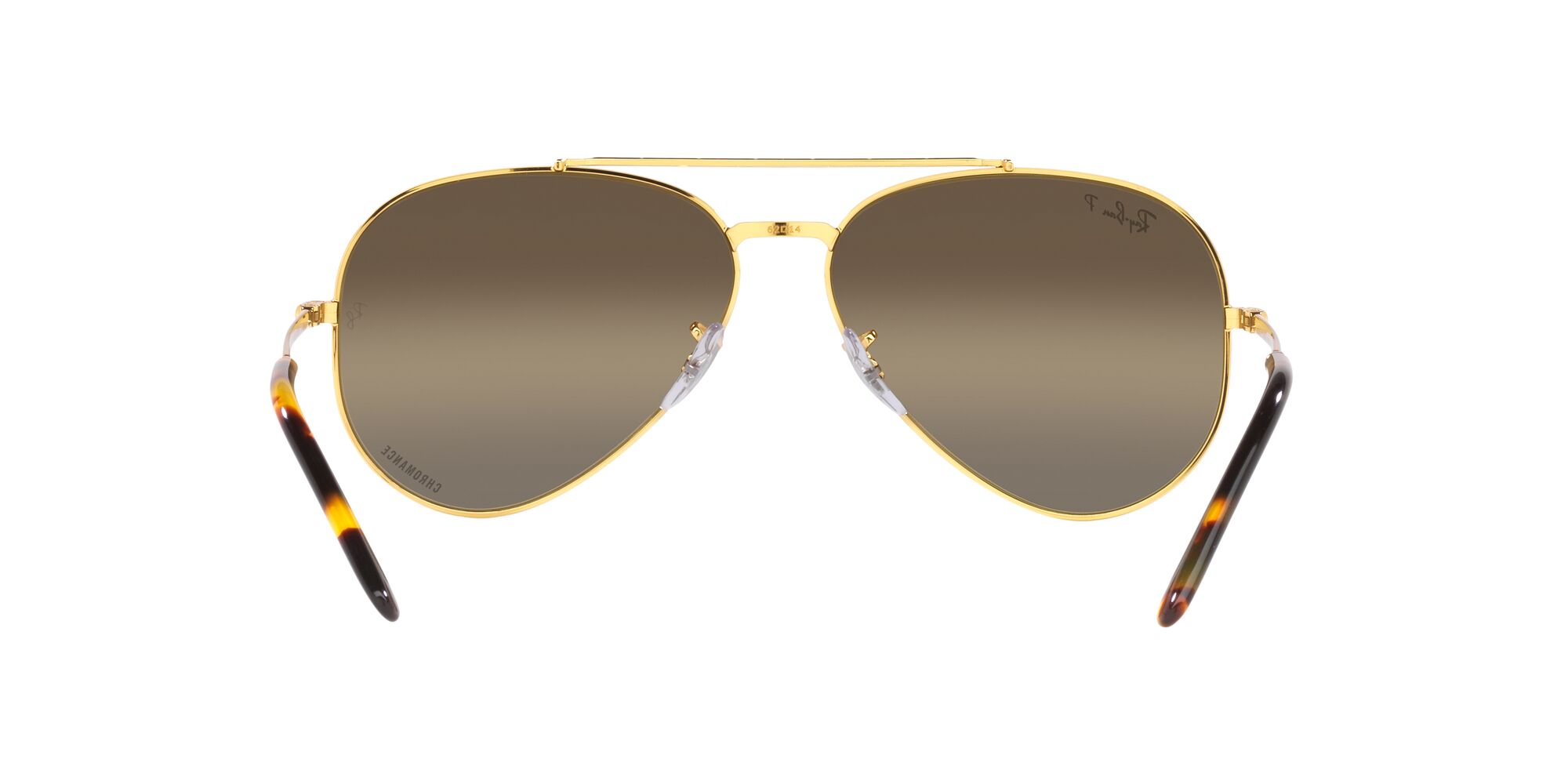 Ray-Ban New Aviator Sunglasses Frame Brown Lenses in Black | Lyst