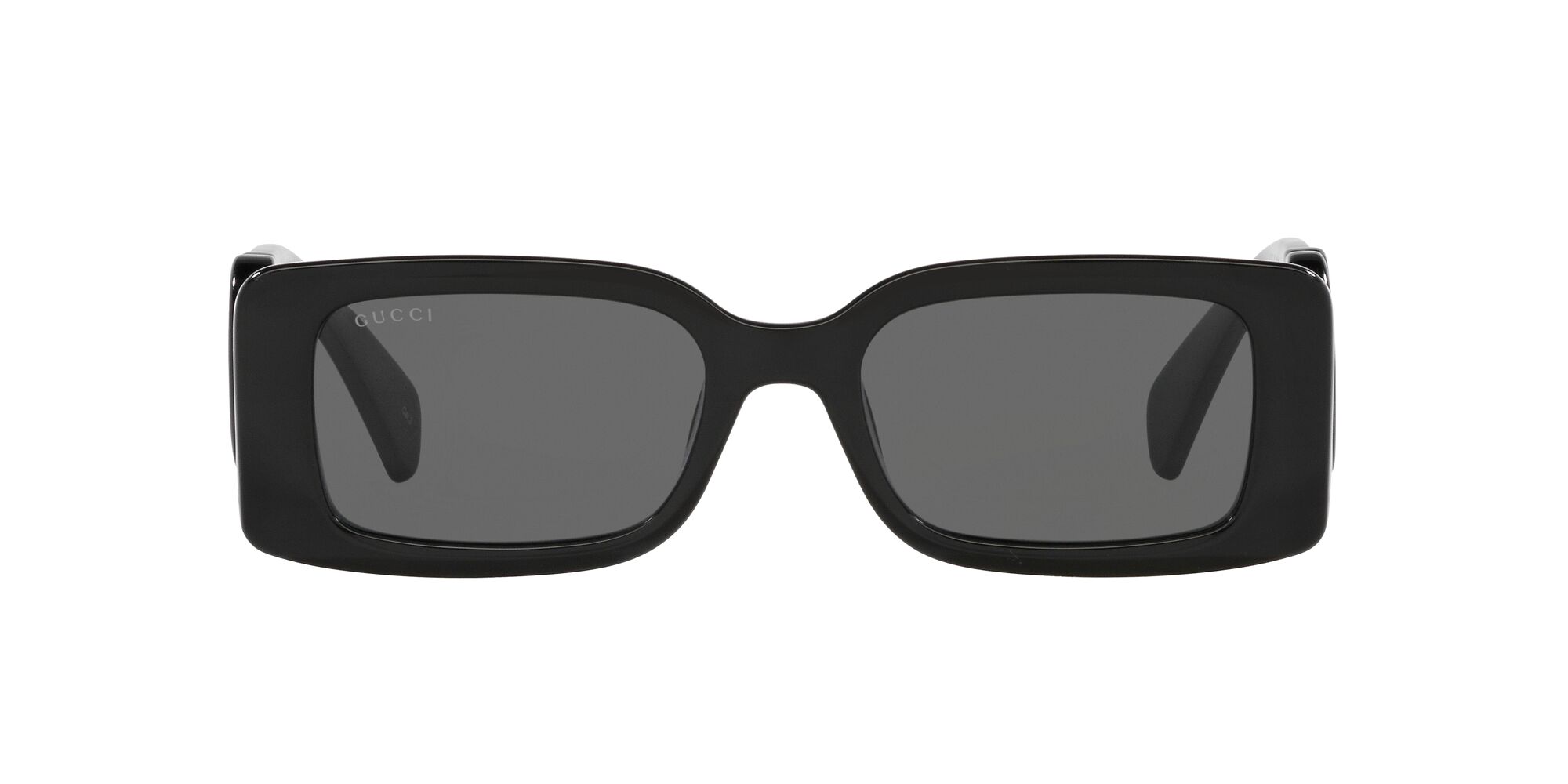 Gucci rectangular sunglasses store black